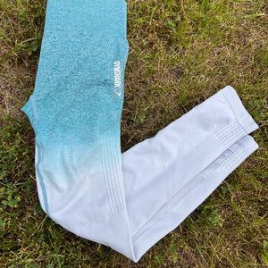 Gym Shark Teal Ombré legging